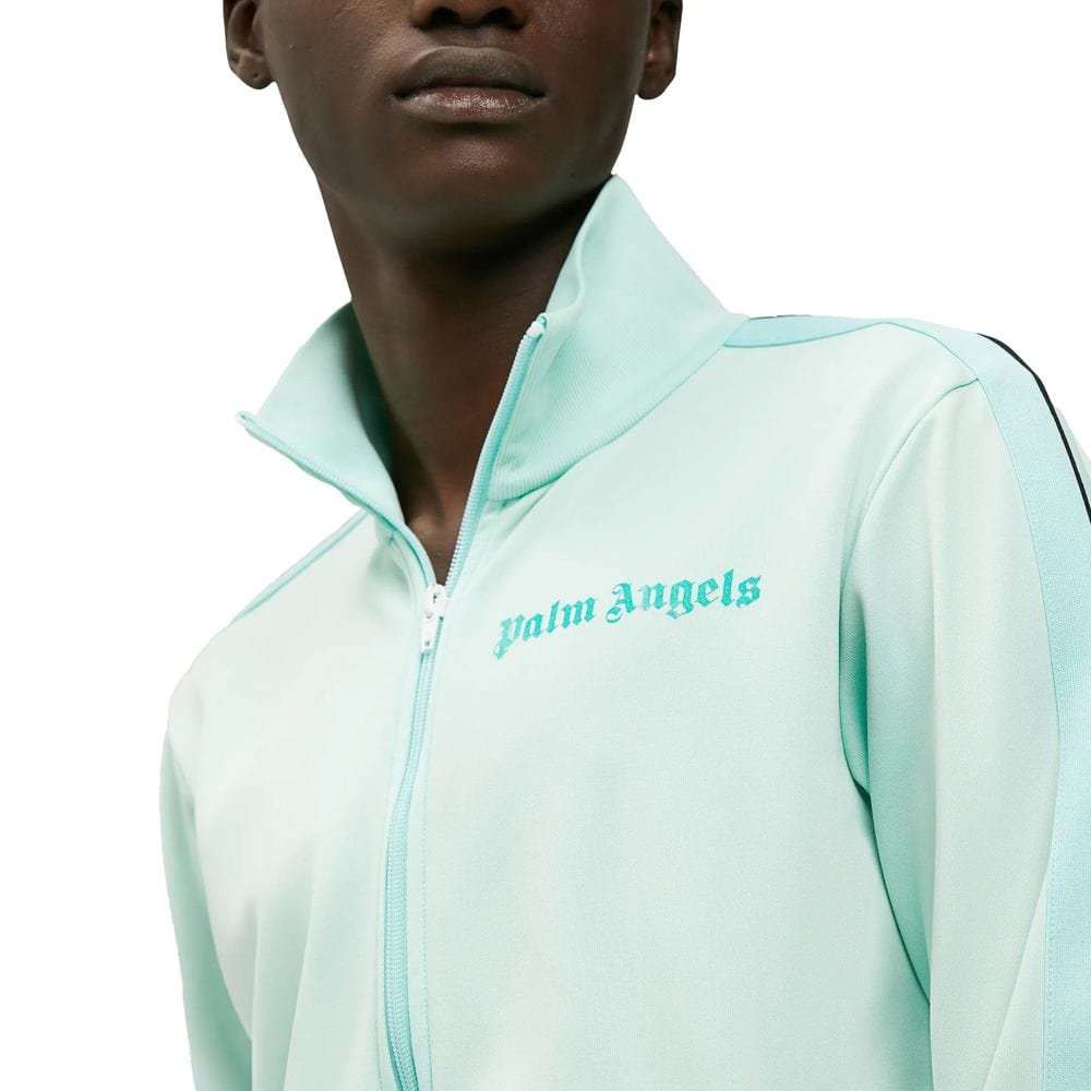 Green Polyamide Men Sweater