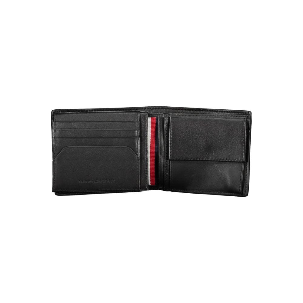 Black Leather Men Wallet
