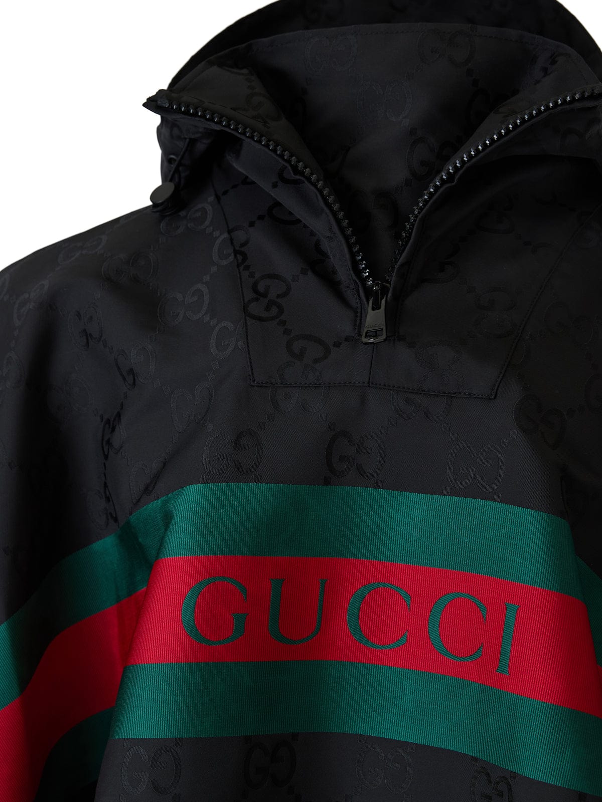 GG Jacquard Nylon Coat