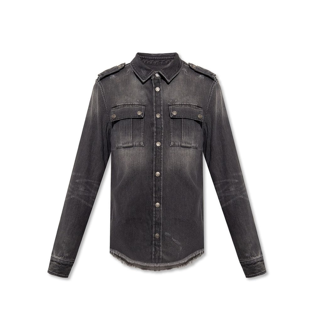 Cotton Denim Shirt