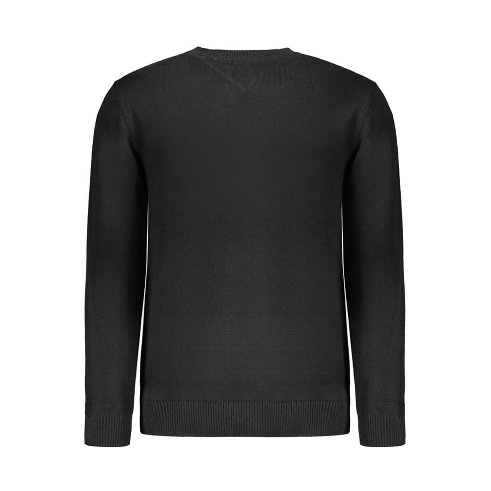 Black Cotton Sweater