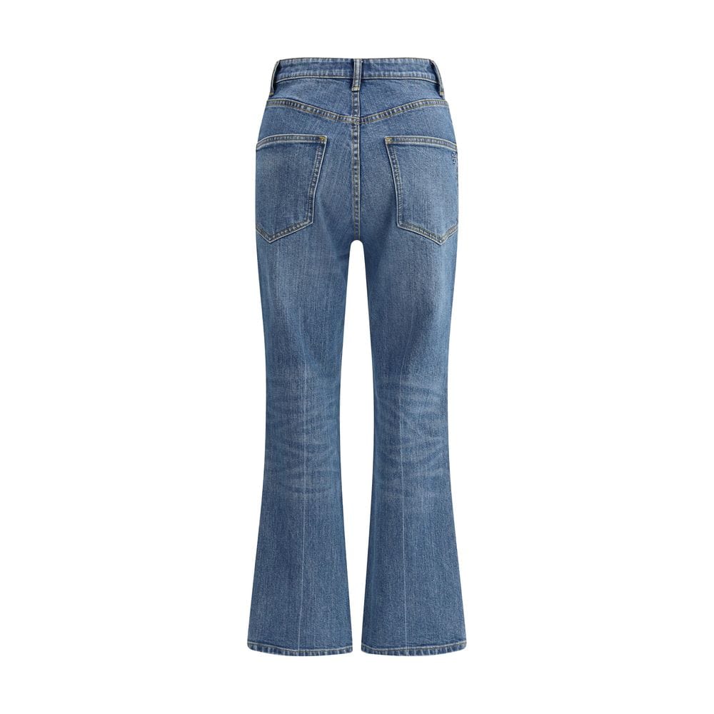Cropped flare Jeans