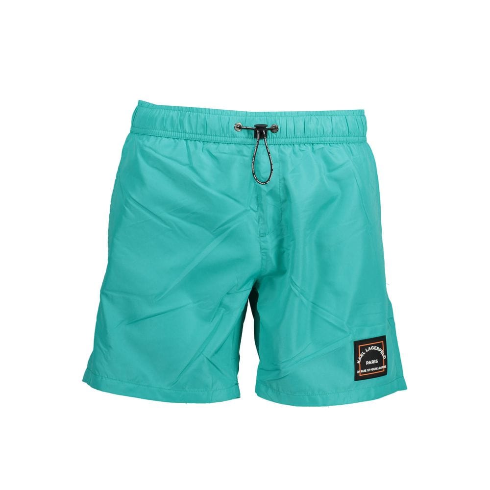 Green Polyester Swimwear
