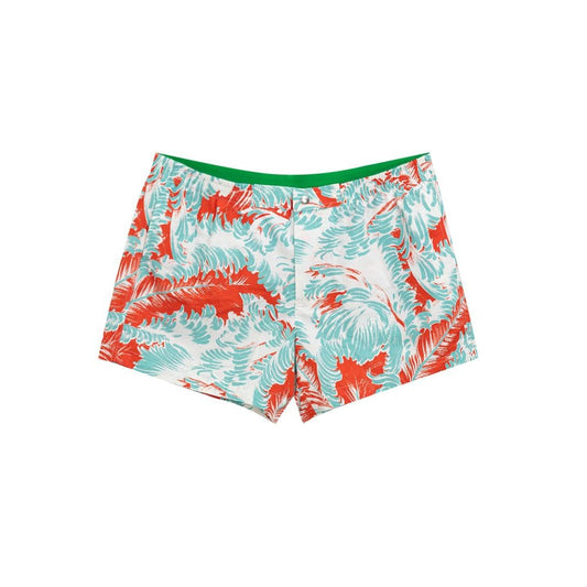 White Polyamide Swim Short