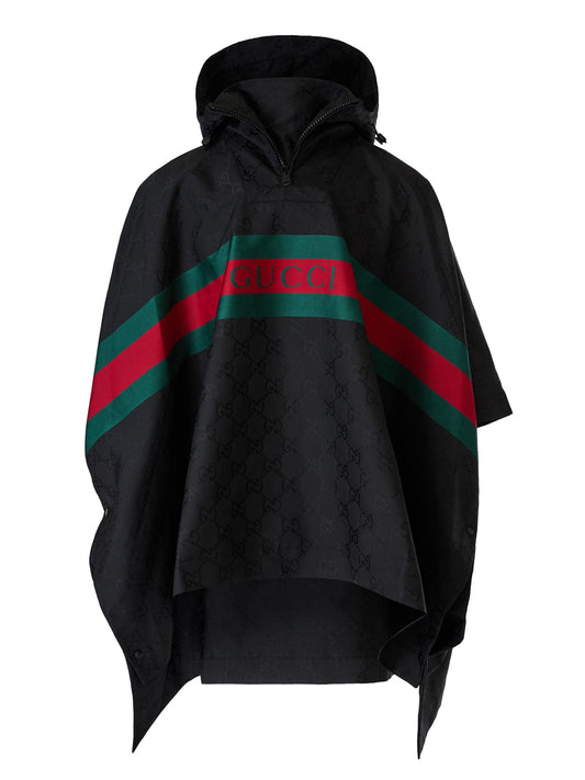 GG Jacquard Nylon Coat