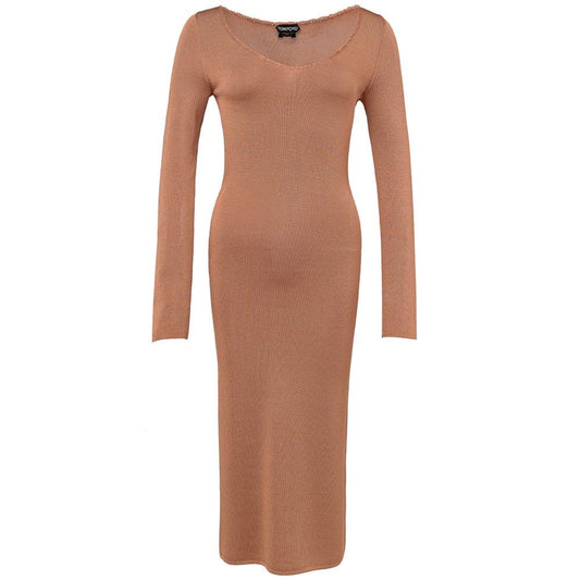 Orange Viscose Long