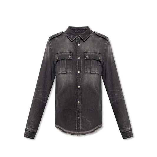 Cotton Denim Shirt