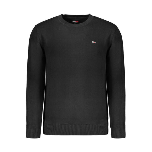 Black Cotton Sweater