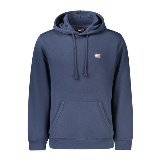 Blue Cotton Men Sweater