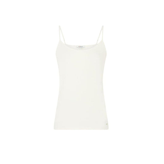 Cream Cotton Tank Top