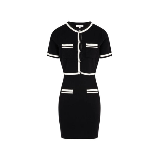 Black Viscose Short